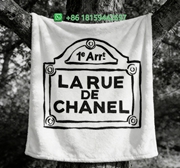Chanel Throw Blankets